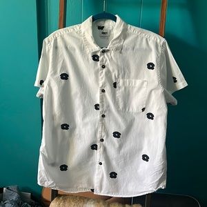 Obey - Floral Short-Sleeve Button-Down Shirt